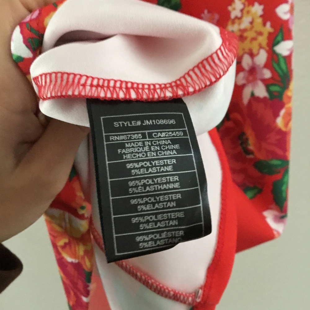 Betsey Johnson Cabbage Rose Printed Dress Size XS - Picture 5 of 6